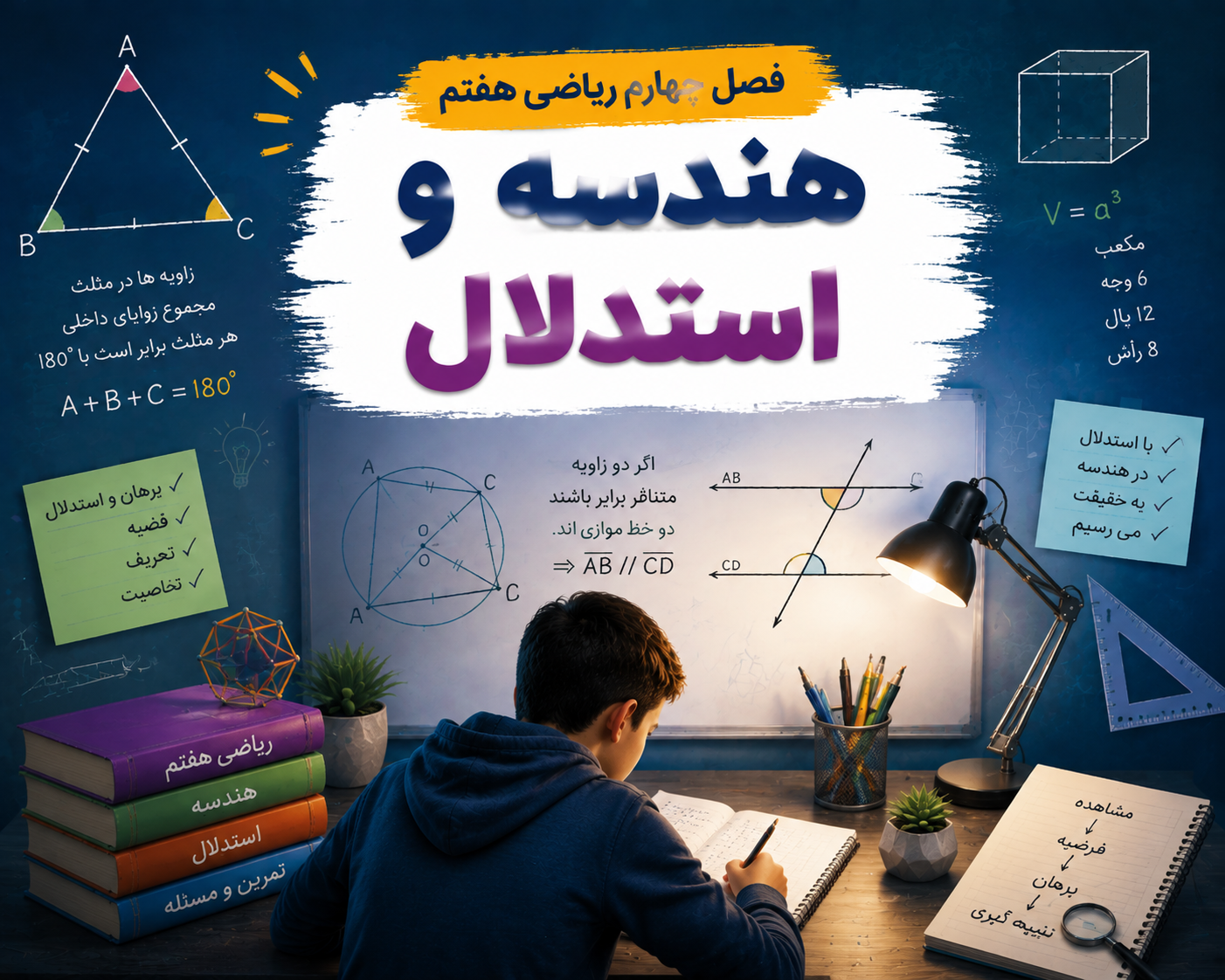 فصل چهارم ( هندسه و استدلال)