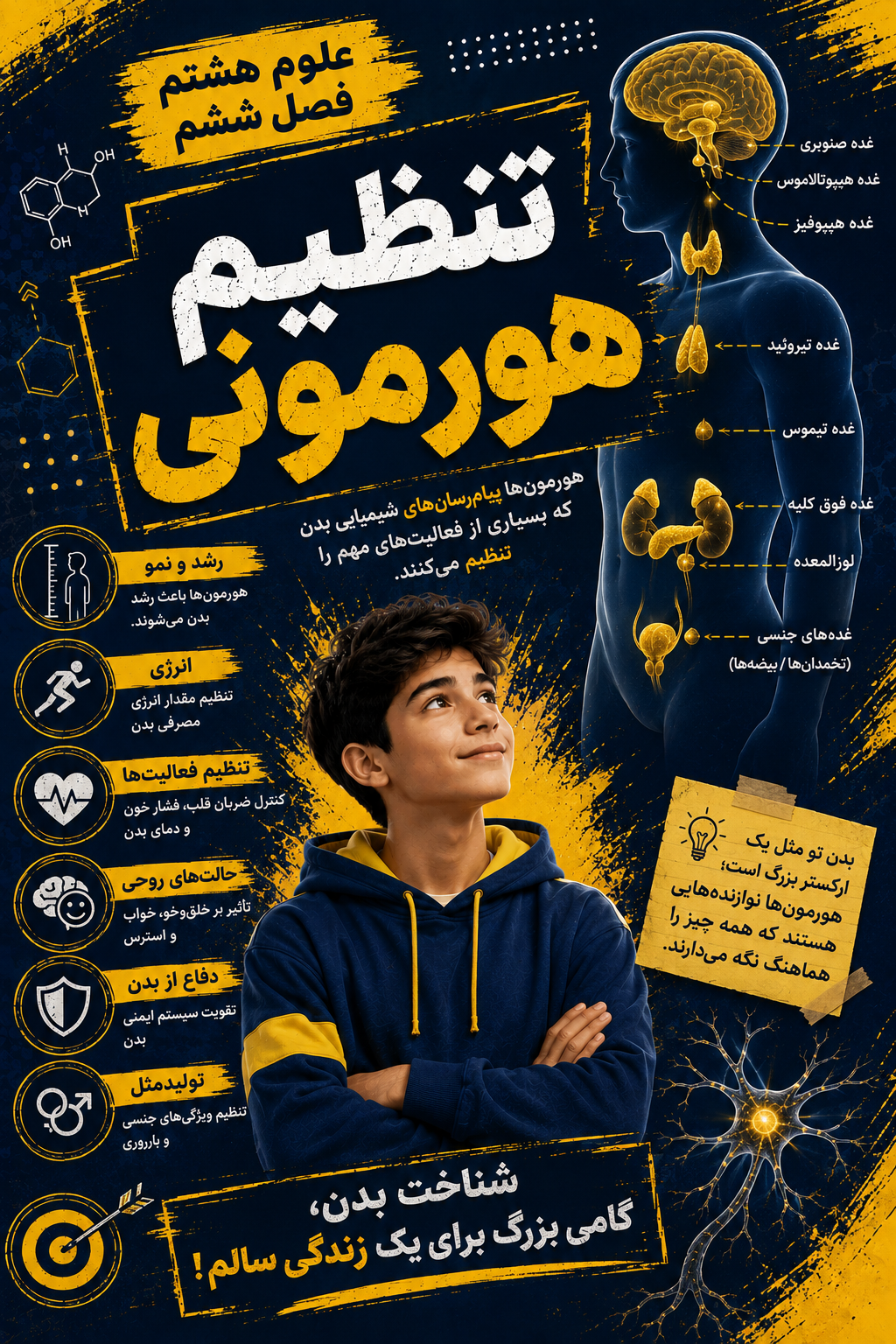 فصل ششم (تنظیم هورمونی )