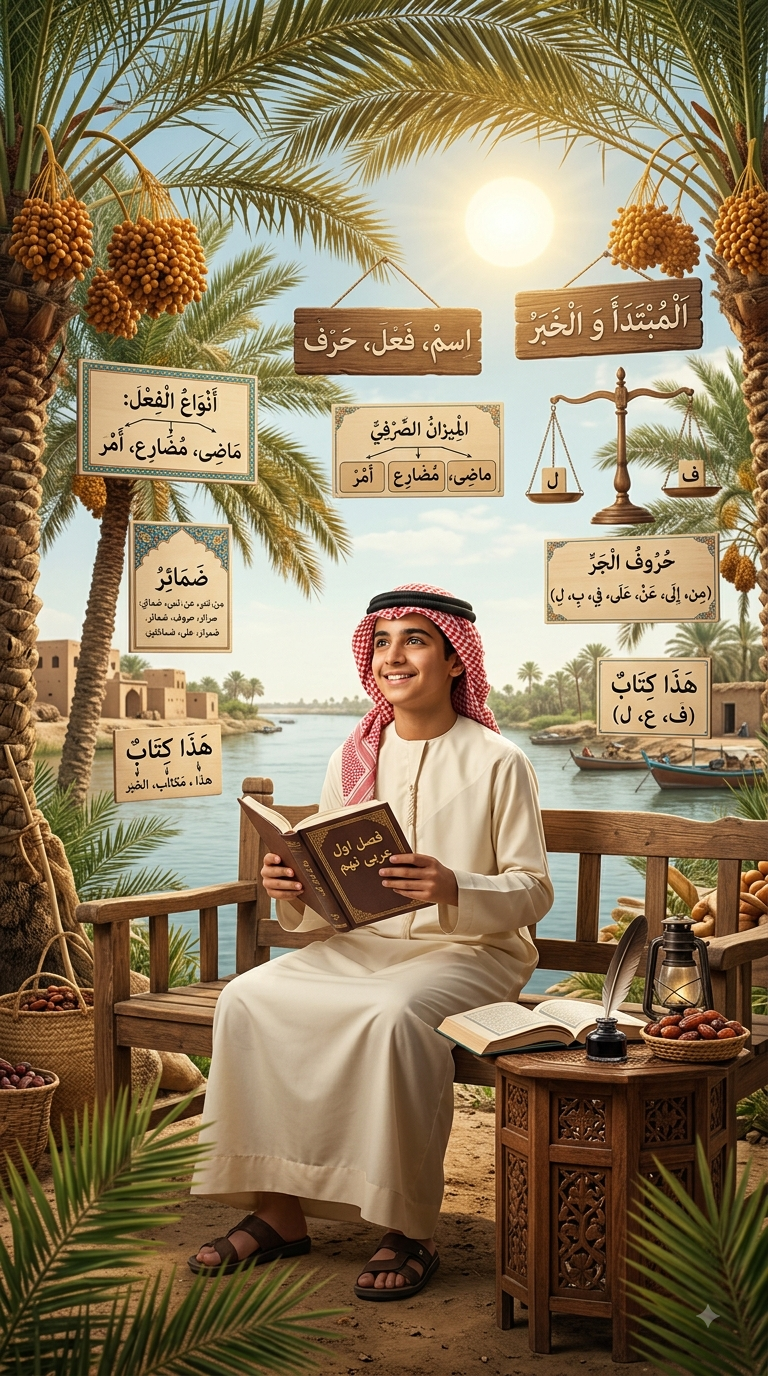 فصل اول ( مُراجَعَةُ دُروسِ الصِّفِّ السّابِعِ وَ الثّامِنِ )
